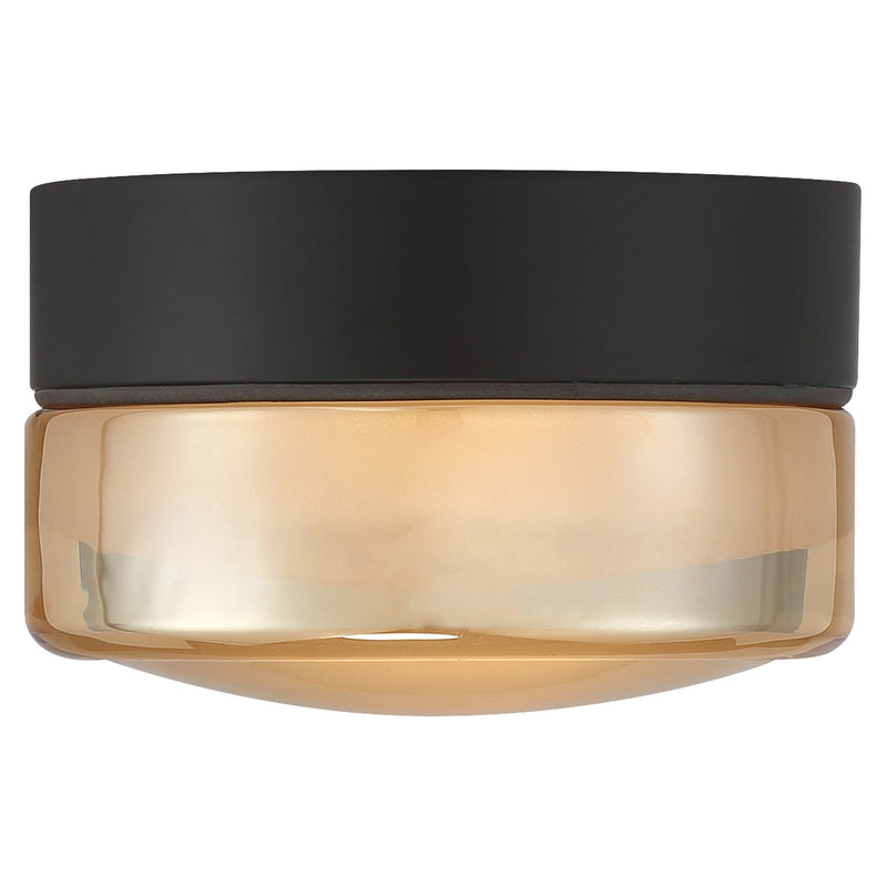 Masso LED Wall / Ceiling Light in Matte Black
