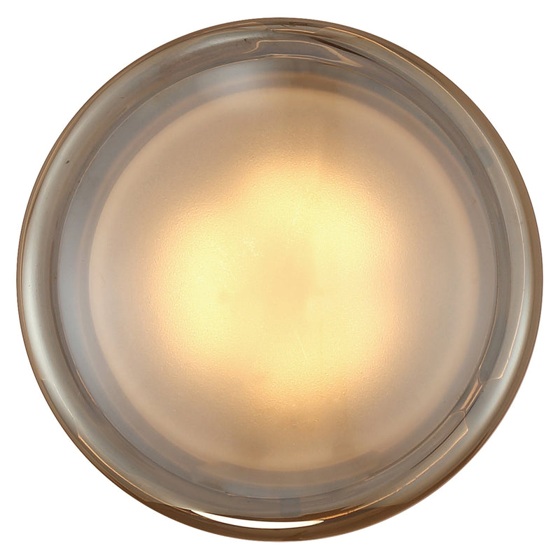 Masso LED Wall / Ceiling Light in Matte Black