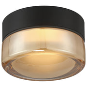 Masso LED Wall / Ceiling Light in Matte Black