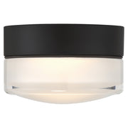 Masso LED Wall / Ceiling Light in Matte Black