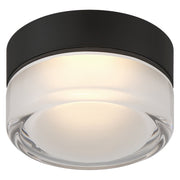 Masso LED Wall / Ceiling Light in Matte Black