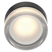 Masso LED Wall / Ceiling Light in Matte Black