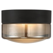 Masso LED Wall / Ceiling Light in Matte Black