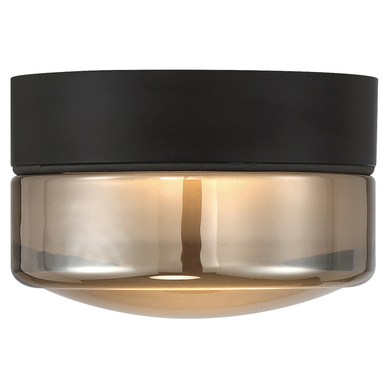 Masso LED Wall / Ceiling Light in Matte Black