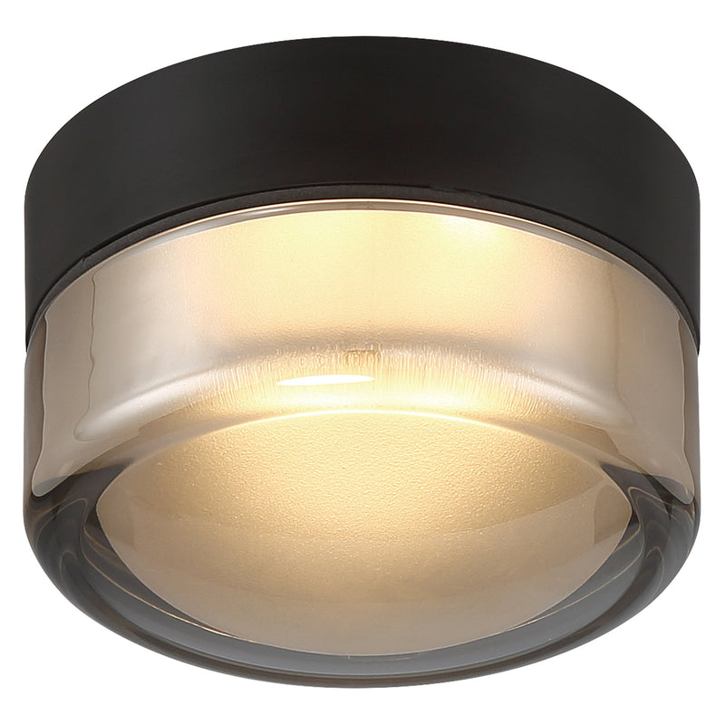 Masso LED Wall / Ceiling Light in Matte Black