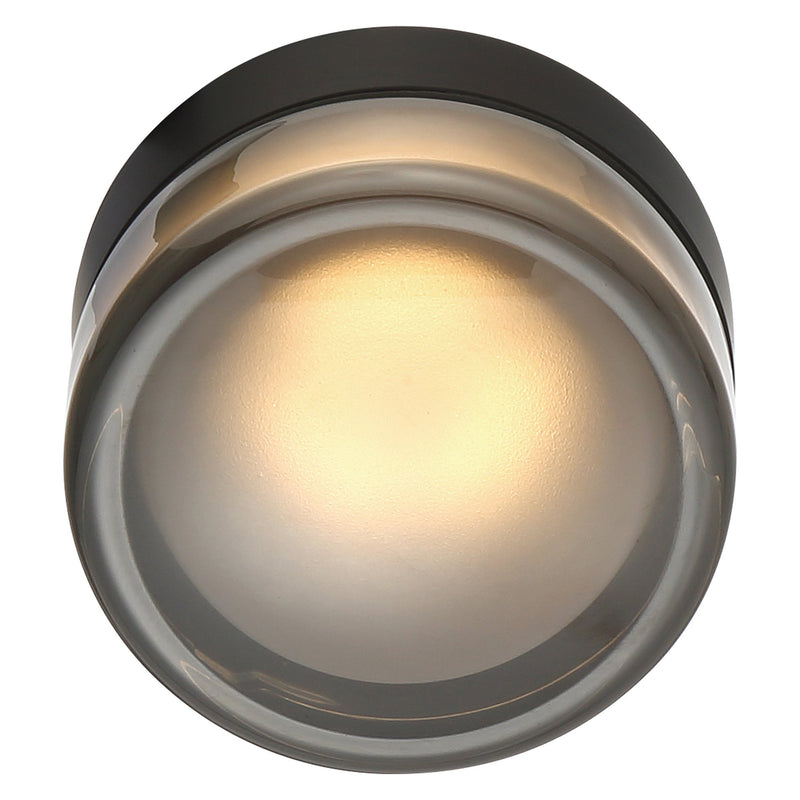 Masso LED Wall / Ceiling Light in Matte Black
