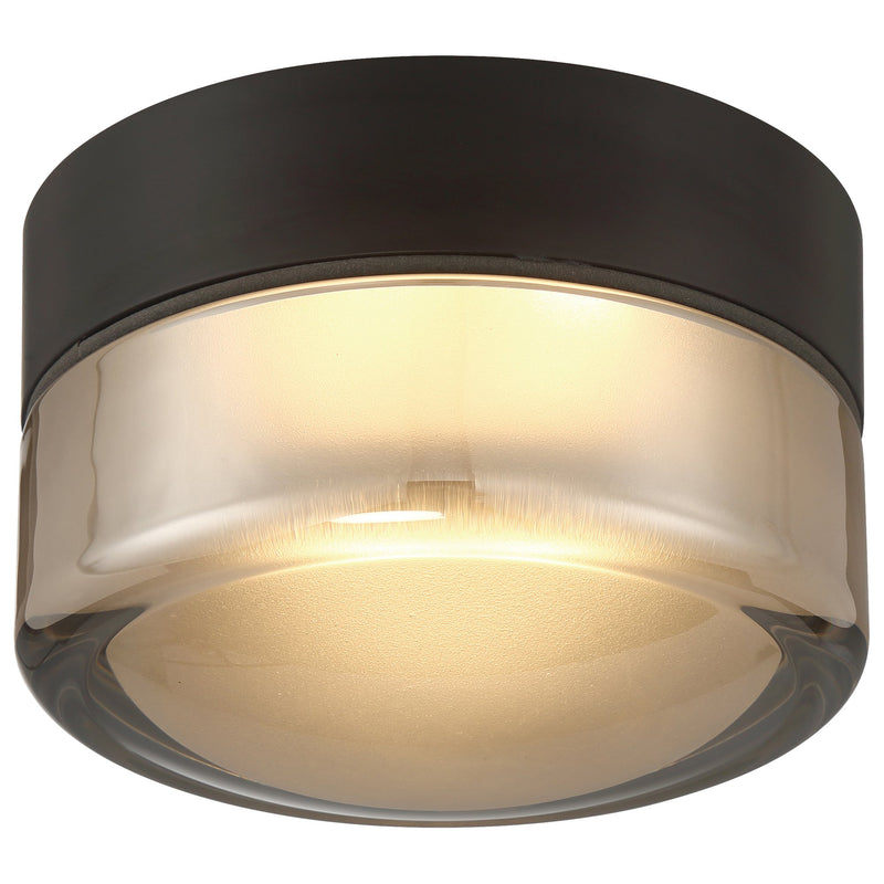 Masso LED Wall / Ceiling Light in Matte Black