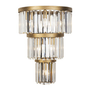 Social Club 6-Light 21" Wall Sconce in Havana Gold