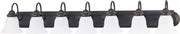 Ballerina 7-Light Bath Vanity Light in Mahogany Bronze