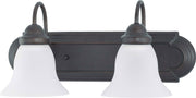 Ballerina 2-Light Bath Vanity Light in Mahogany Bronze