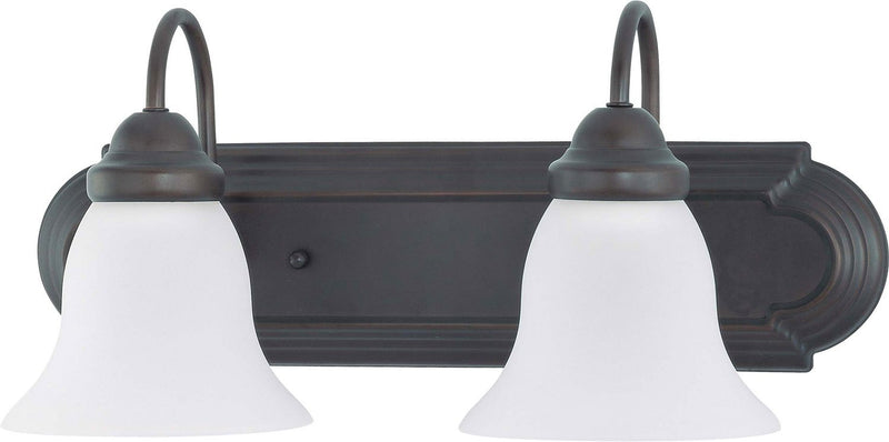 Ballerina 2-Light Bath Vanity Light in Mahogany Bronze