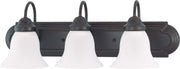 Ballerina 3-Light Bath Vanity Light in Mahogany Bronze