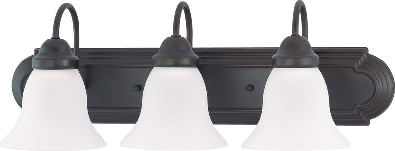Ballerina 3-Light Bath Vanity Light in Mahogany Bronze