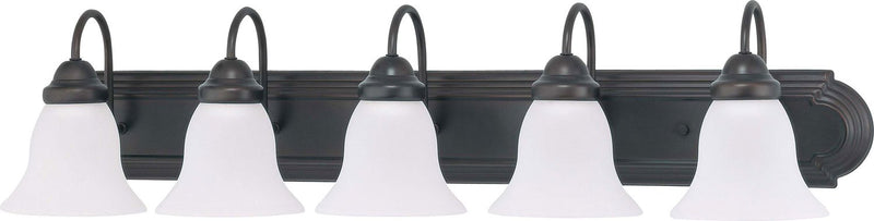 Ballerina 5-Light Bath Vanity Light in Mahogany Bronze