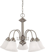 Ballerina 5-Light Chandelier in Brushed Nickel