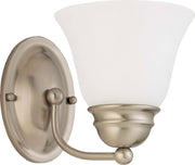 Empire Bath Sconce in Brushed Nickel