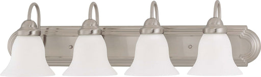 Ballerina 4 Light 30" Vanity in Brushed Nickel