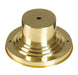 Outdoor Pier Mount Adaptors in Polished Brass