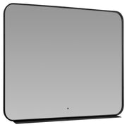Avior 36"x36" Lighted Mirror in Black