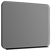 Avior 36"x36" Lighted Mirror in Black