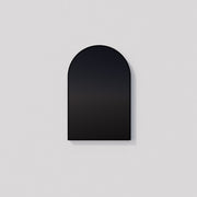Avior 32"x40" Arched Lighted Mirror in Black