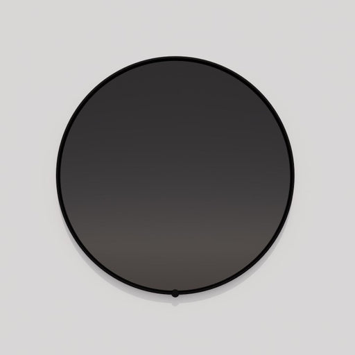 Avior Round 30" Lighted Mirror in Black