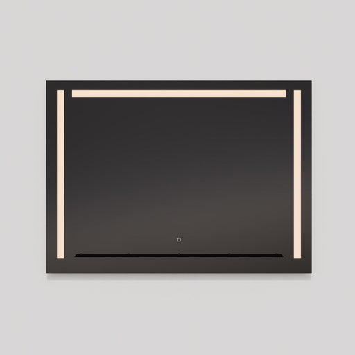 Skylight 36"x36" Lighted Mirror in Black