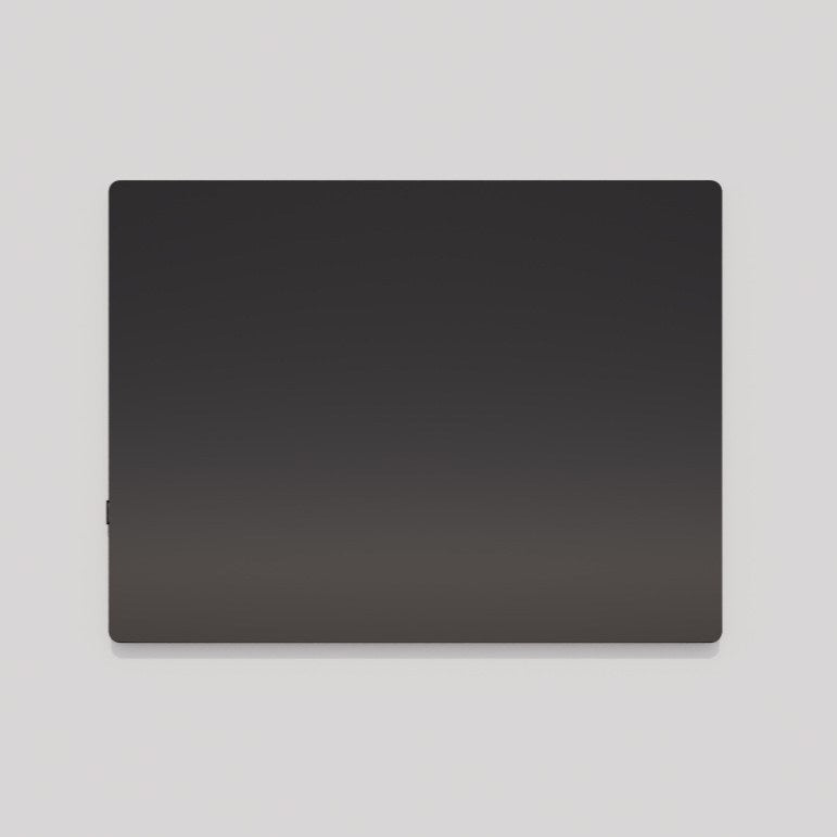 Compact 36"x24" Lighted Mirror in Black