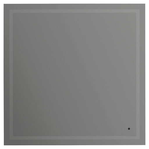 Track 36"x36" Lighted Mirror in Black