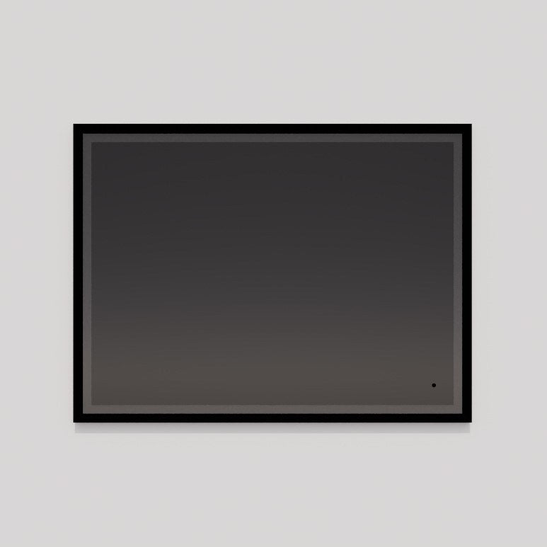 Dusk 18"x24" Lighted Mirror in Black