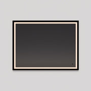 Dusk 36"x36" Lighted Mirror in Black
