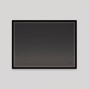 Dusk 36"x36" Lighted Mirror in Black