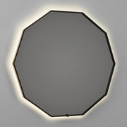 Deca 30" Lighted Mirror in Black