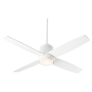 Oslo 52" 4-Blade Ceiling Fan in White