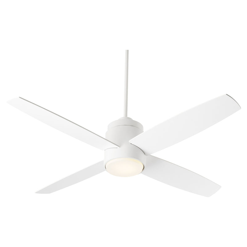 Oslo 52" 4-Blade Ceiling Fan in White