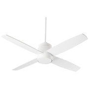 Oslo 52" 4-Blade Ceiling Fan in White