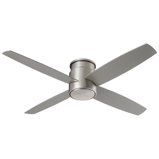 Oslo 52" Hugger Ceiling Fan in Satin Nickel