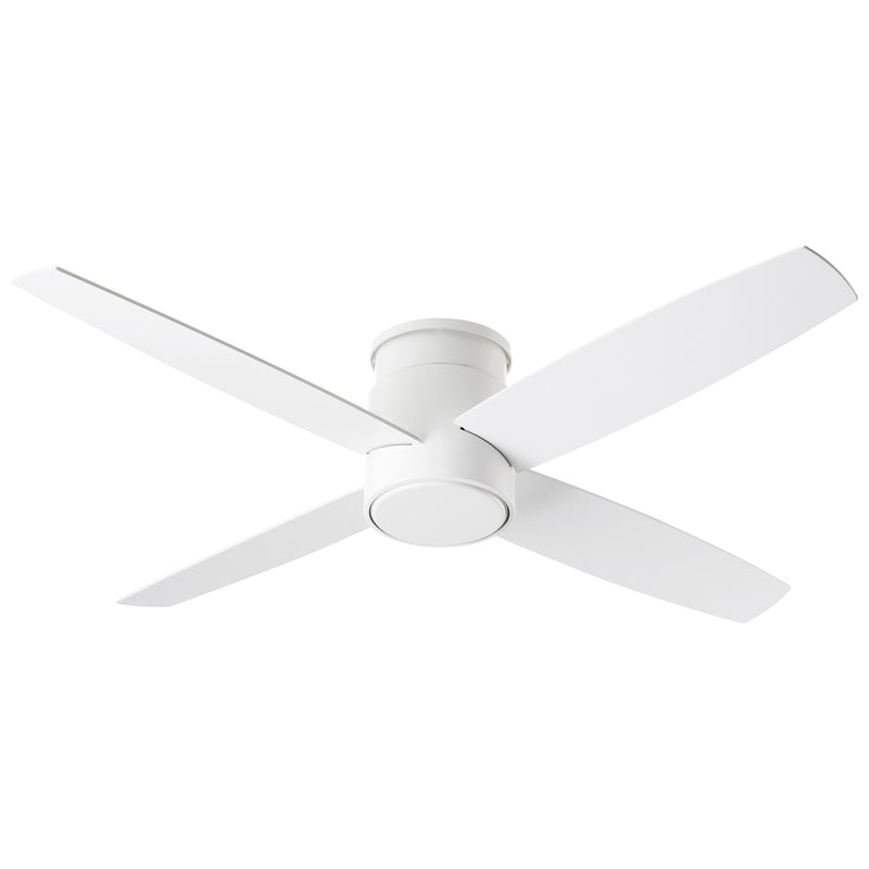 Oslo 52" Hugger Ceiling Fan in White
