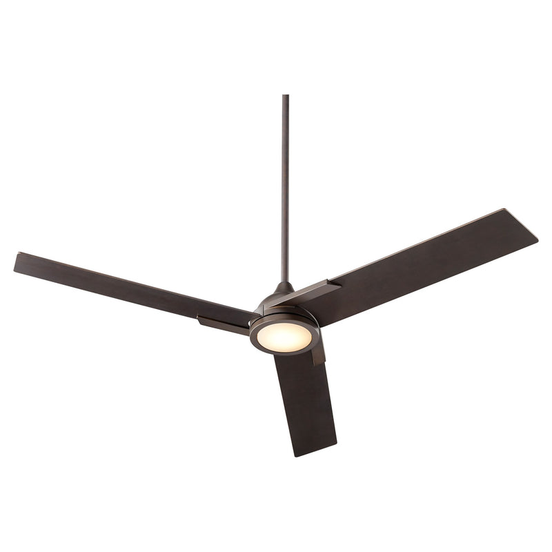 Coda 56" 3-Blade Ceiling Fan in Oiled Bronze