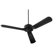 Solis 56" 3-Blade Outdoor Ceiling Fan in Black