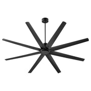 Fleet 72" 8-Blade Ceiling Fan in Black