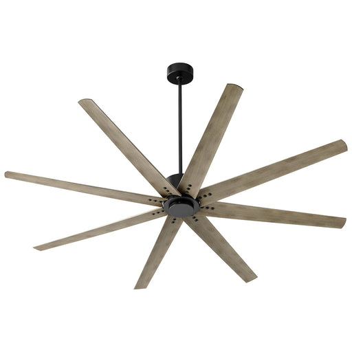 Fleet 72" 8-Blade Ceiling Fan in Black