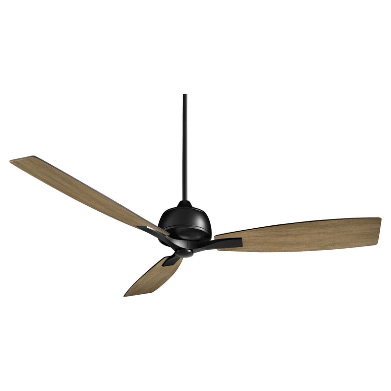 Juno 60" 3-Blade Ceiling Fan in Black