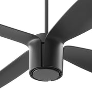 Samaran 60" 4-Blade Ceiling Fan in Black