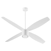 Samaran 60" 4-Blade Ceiling Fan in White