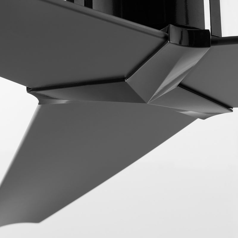 Strato 60" 3-Blade Ceiling Fan in Black