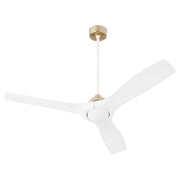 Avalon 52" 3-Blade Ceiling Fan in Aged Brass