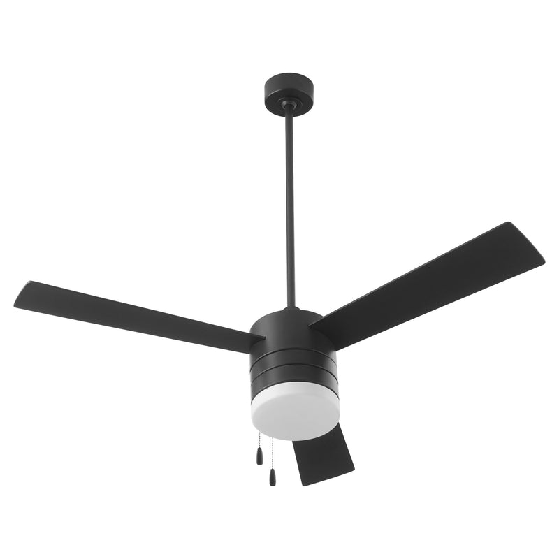 Allegro 52" 3-Blade Ceiling Fan in Black