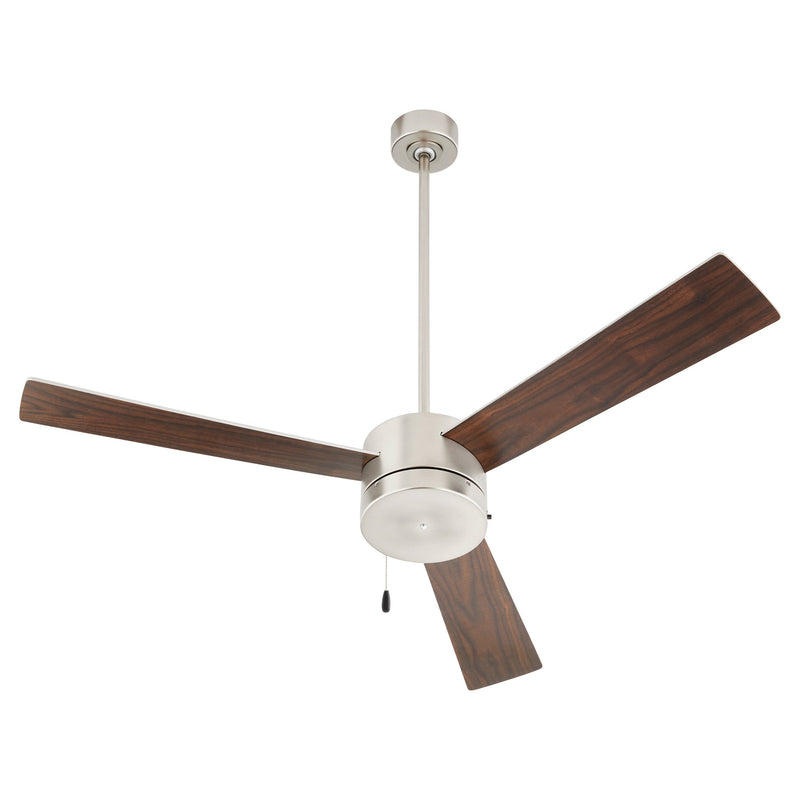 Allegro 52" 3-Blade Ceiling Fan in Satin Nickel