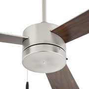 Allegro 52" 3-Blade Ceiling Fan in Satin Nickel